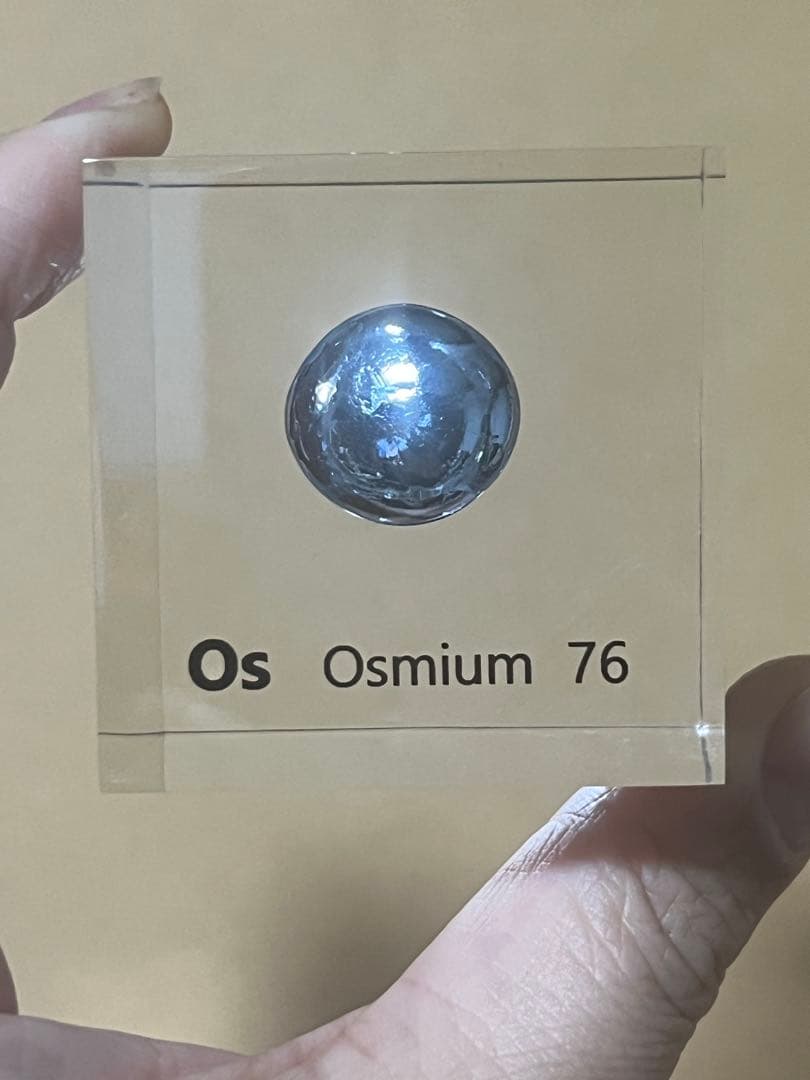 コ*ャ様 【最後】原子番号76 Os オスミウム 30g 元素標本 希少金属