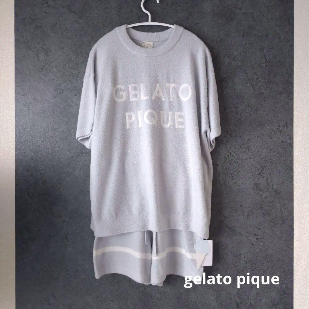 gelato pique ジェラートピケ パジャマ ルームウェア ブルー