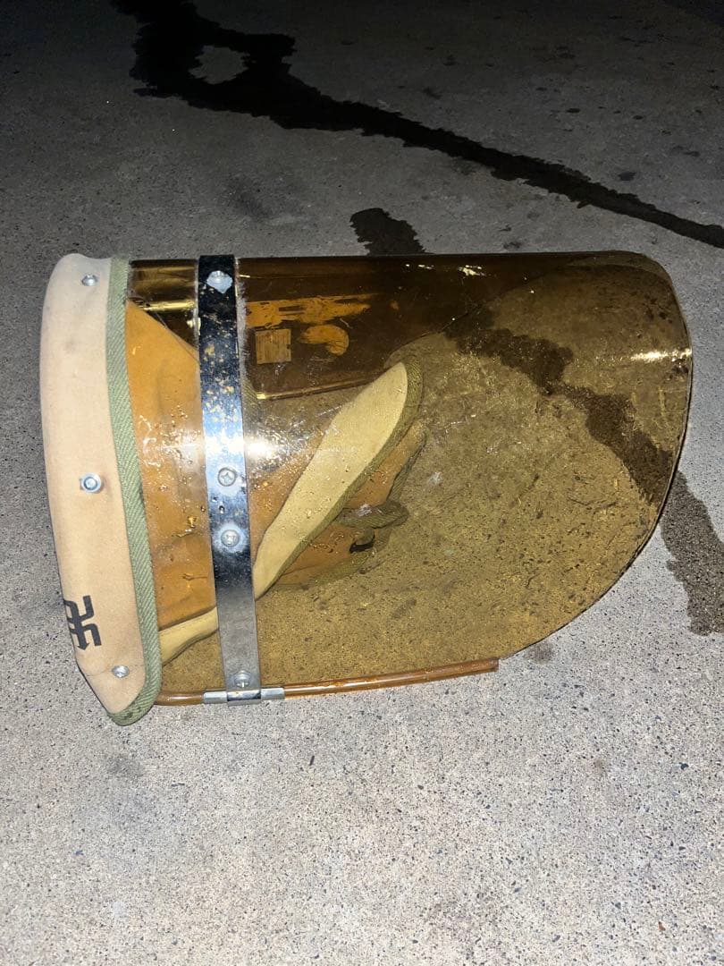 当時物 旭風防 風貌 黄ばみ