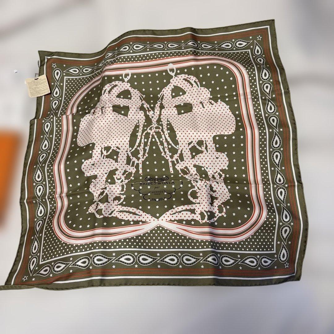 コ*ン様 HERMÈS BRIDES de GALA バンダナ 55x55cm