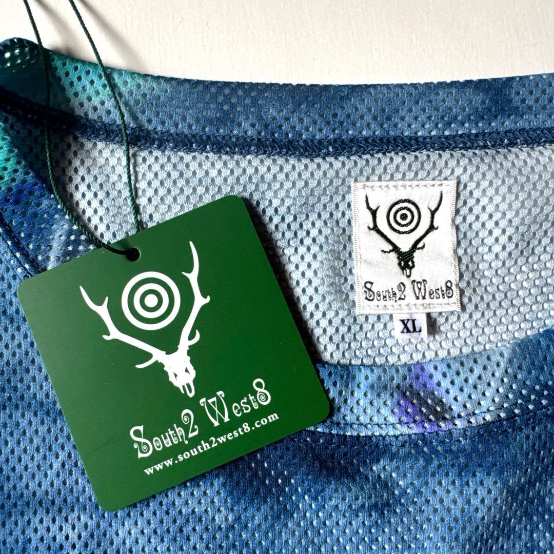 直営店限定 SOUTH2 WEST8 S.S. クルーネック シャツ タイダイ