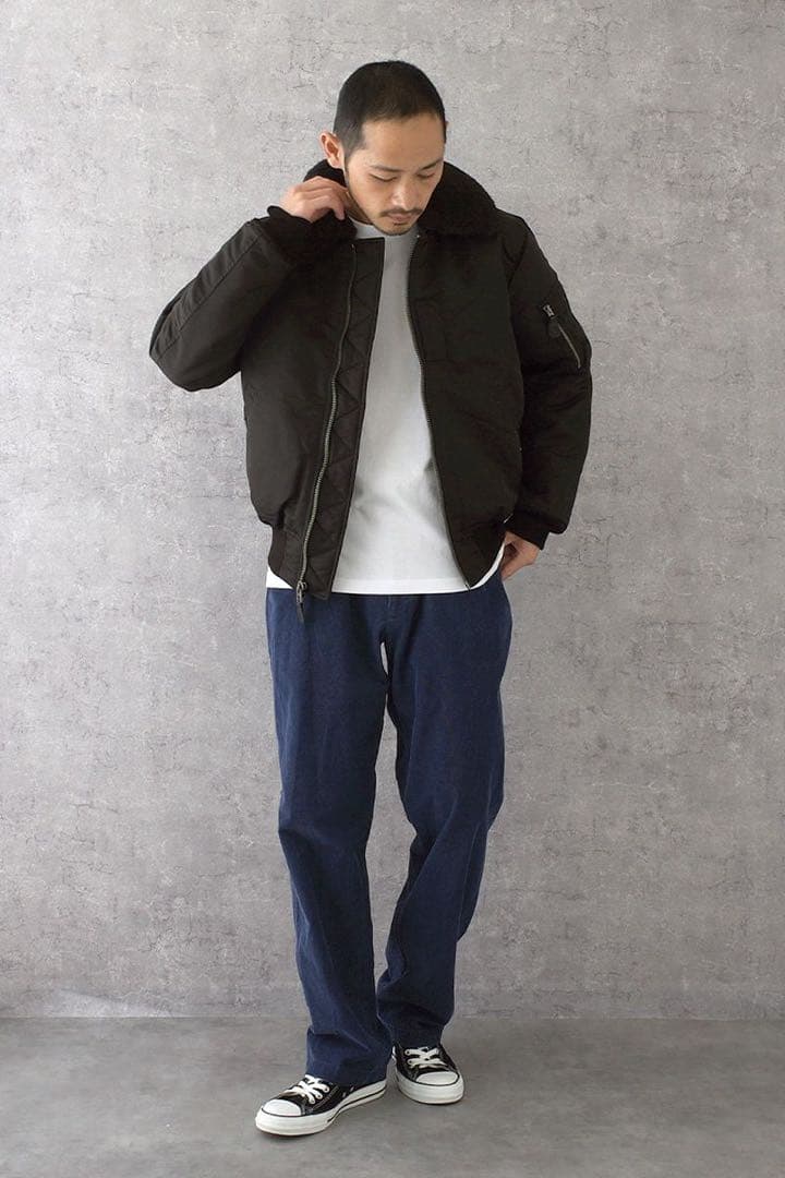 極美品SEABEES★シービーズ★B-15D★フライトジャケット★ブラック★XL