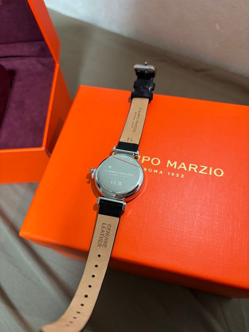 CAMPO MARZIO 青 ドレスウォッチ