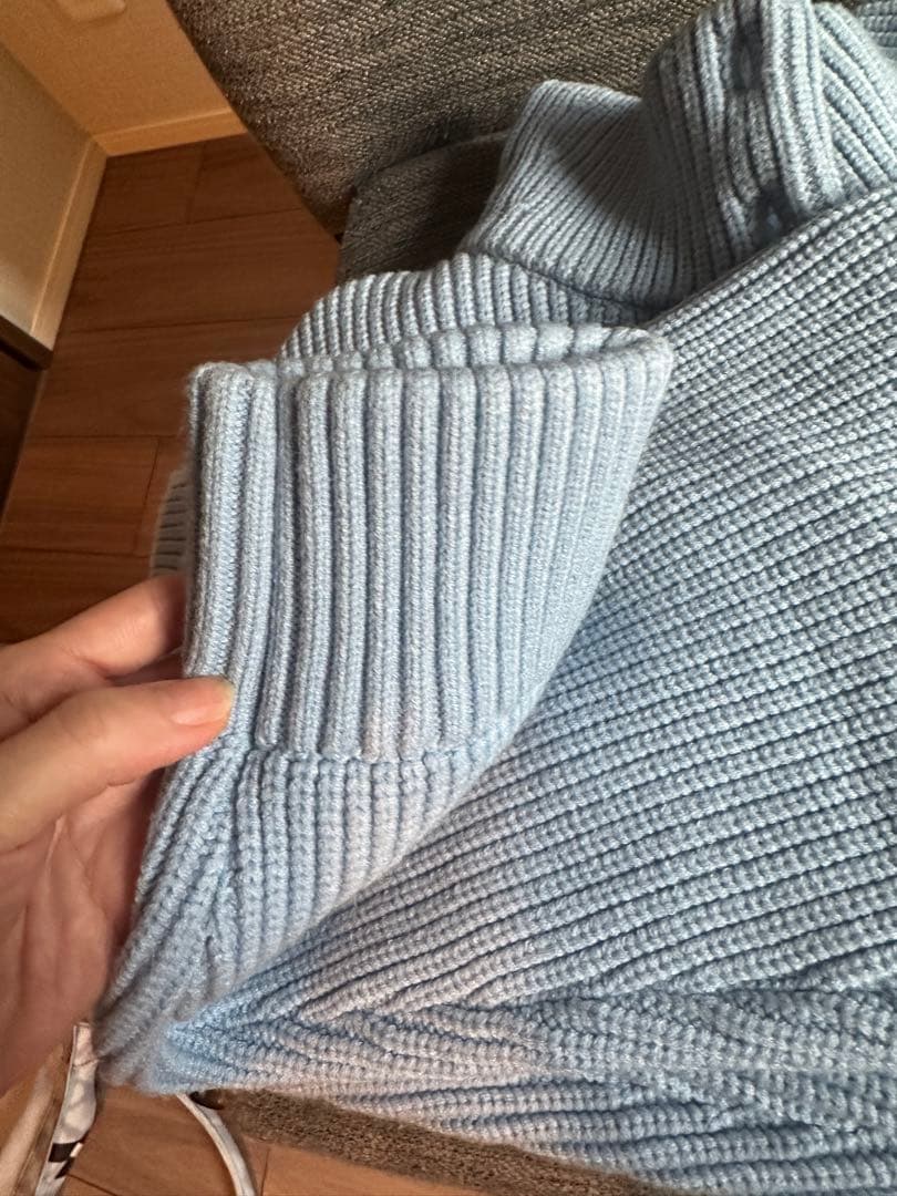 【最終価格】THE TOÉ Ealing knit ブルー