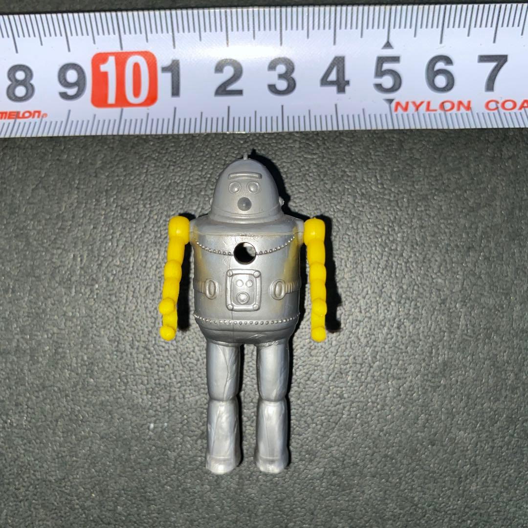 【昭和レトロ】おまけ 鉄人28号風　昭和 プラスチック 当時物