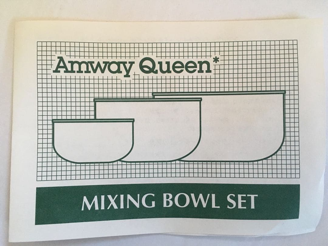 Amway Queen ミキシングボールセット