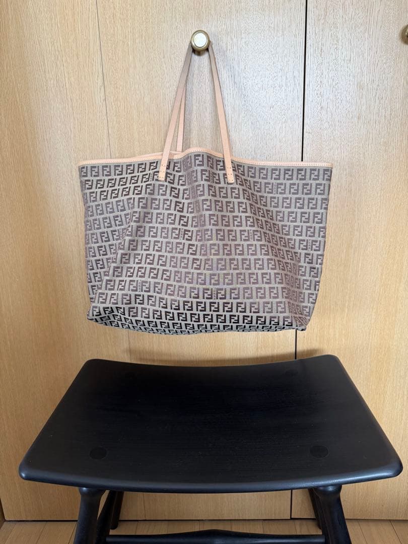 Fendi ズッキーニ柄 ロールバッグ トートバッグ