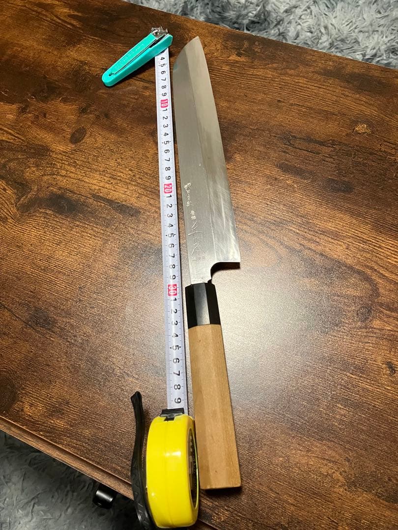 正本　本焼　激レア　薄刃包丁 尺　約30cm 純日本鋼
