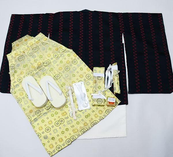 七五三 五歳 男児 羽織袴フルセット おりびと お仕立て無料 NO35104