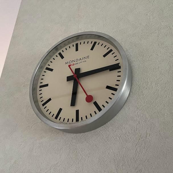 モンディーン MONDAINE 掛け時計 ウォールクロック 25cm