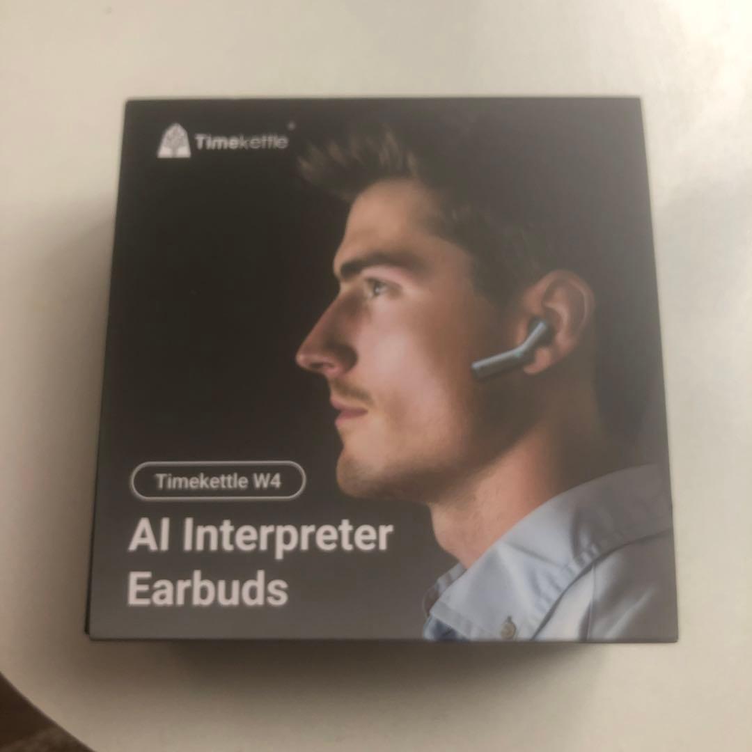 Timekettle W4 翻訳機能付きイヤホン 骨声紋センサー内蔵