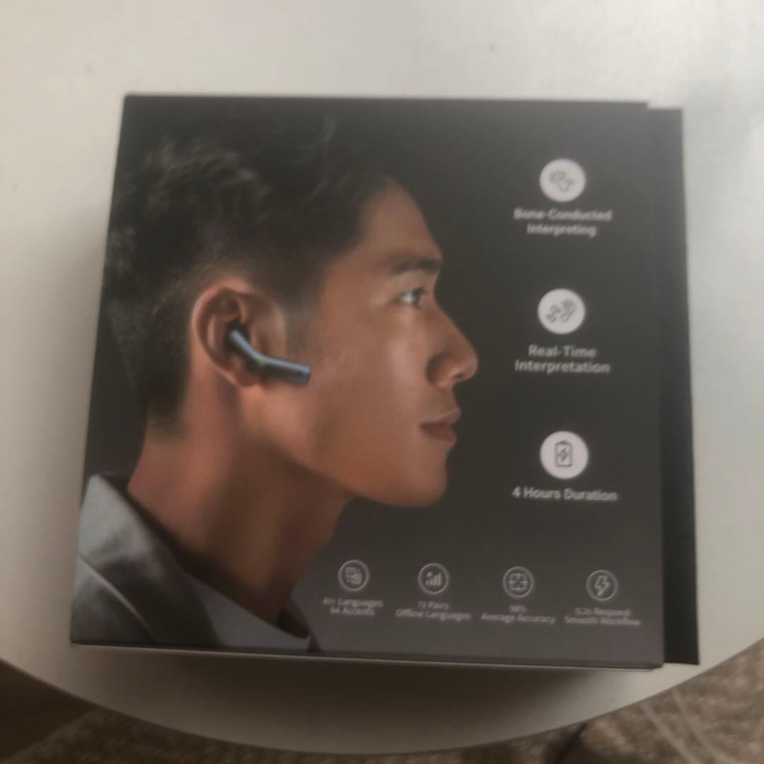 Timekettle W4 翻訳機能付きイヤホン 骨声紋センサー内蔵