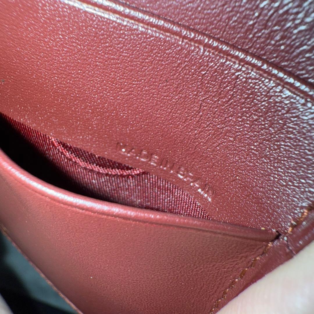 ⭐️未使用品⭐️　カルティエ　マストライン　長財布　二つ折り財布　ボルドー　レザー