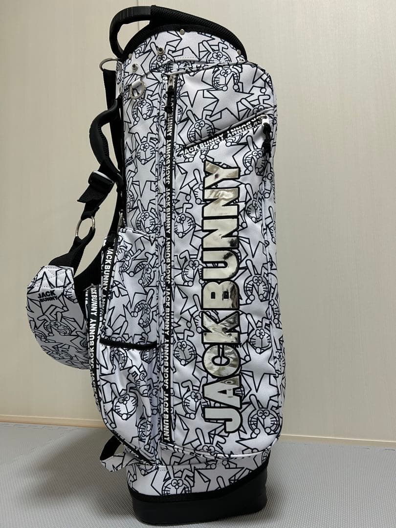 美品　JACK BUNNY ドラえもん　ゴルフバッグ　スタンド　キャディバッグ