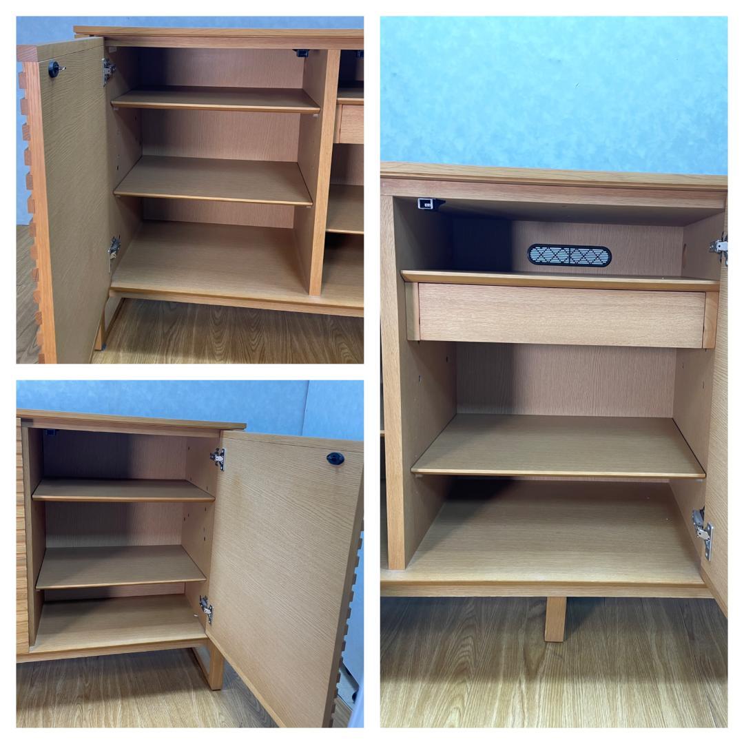 K☆129 カリモク スリットキャビネット QU5850MS