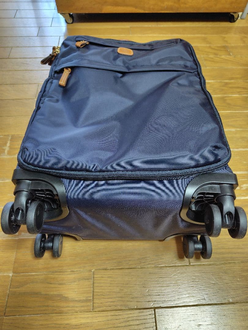 BRICS 　ネイビー ソフト キャリーカート スーツケース