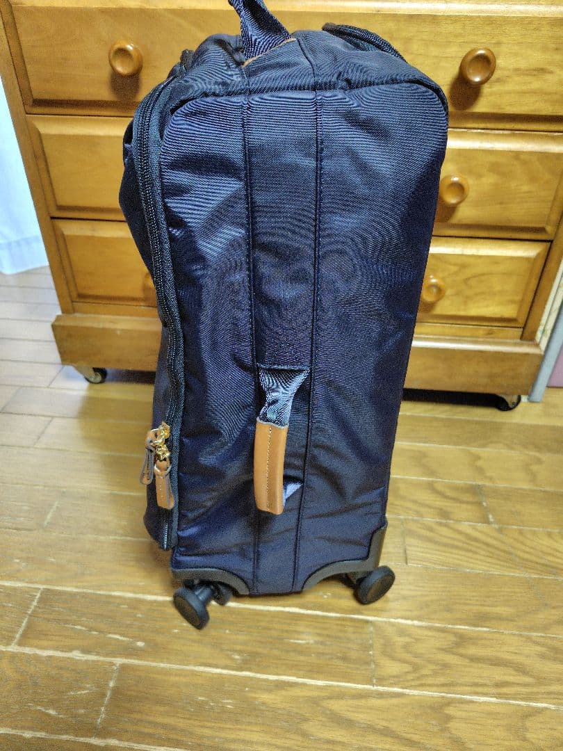 BRICS 　ネイビー ソフト キャリーカート スーツケース