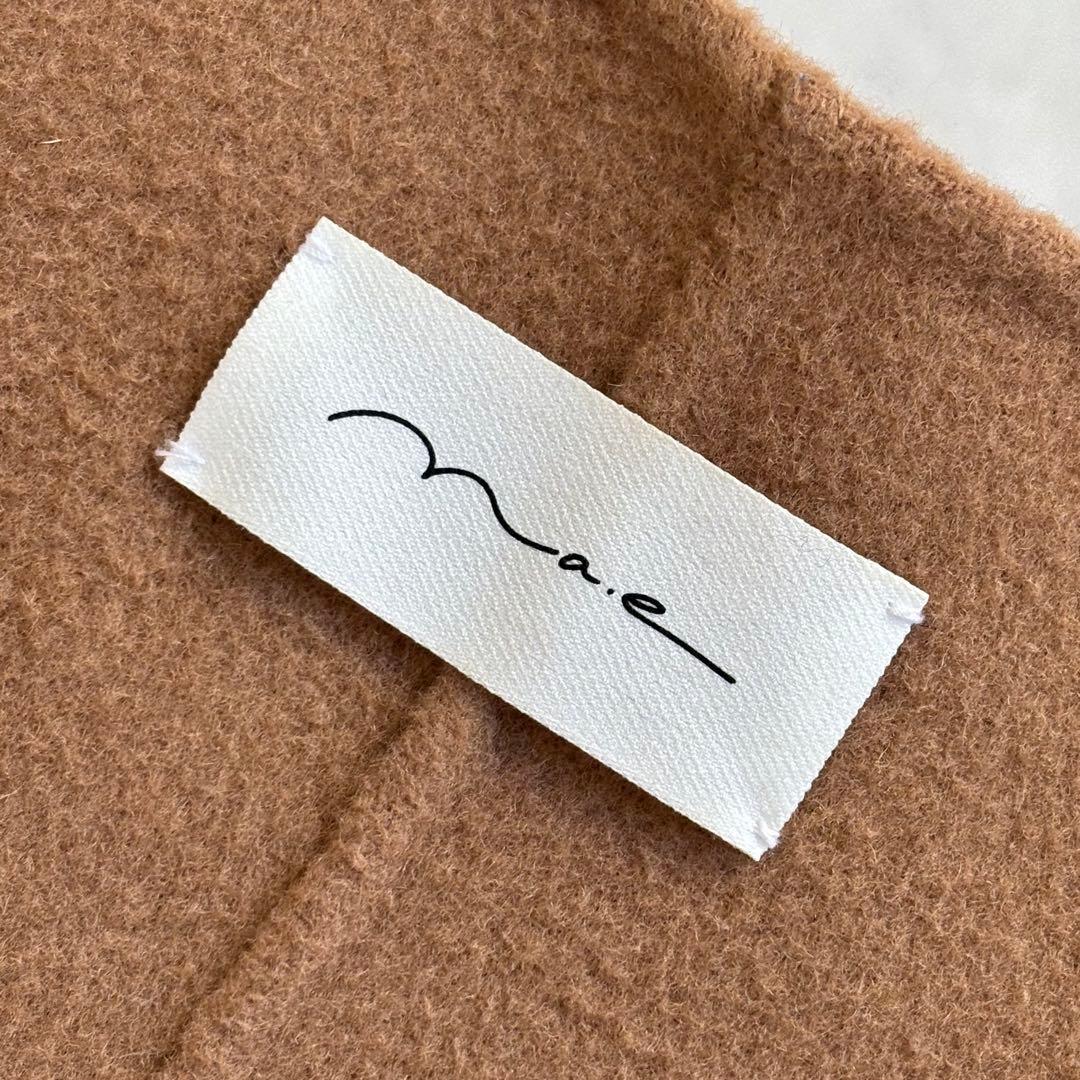 Na.e ナエ ロングコート ガウン ベルテッド キャメル ts0