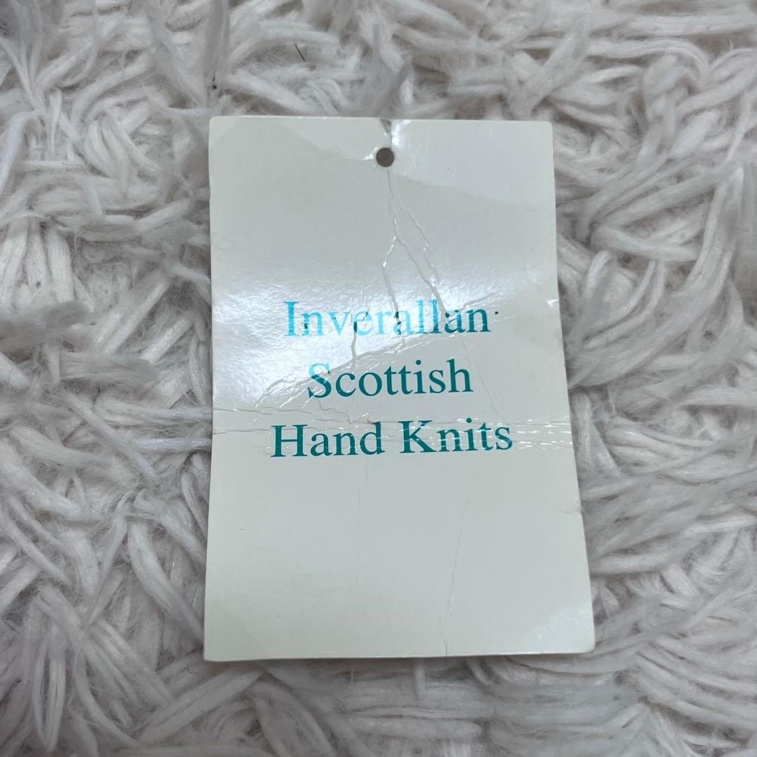 インバーアラン　サイズ42 ショールカラーカーディガン　6A ブラウン