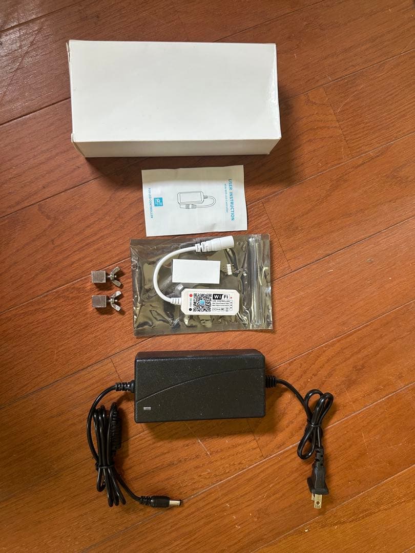 新品未使用　ライトスクリーン　アクアリウム　LED RGB 30cm×30cm