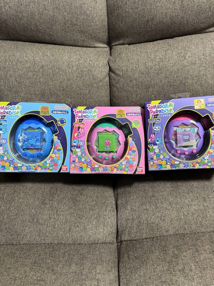 新品未開封　たまごっちパラダイス　3色セット