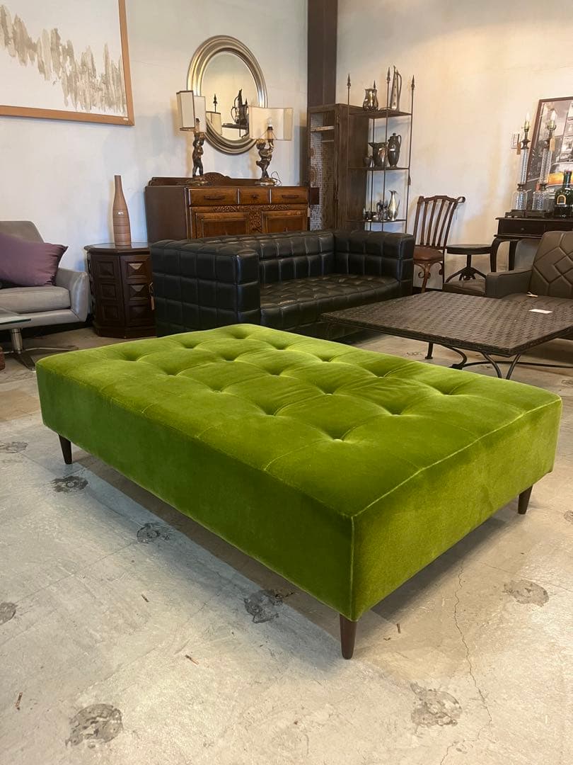 ソファベッド　オットマン