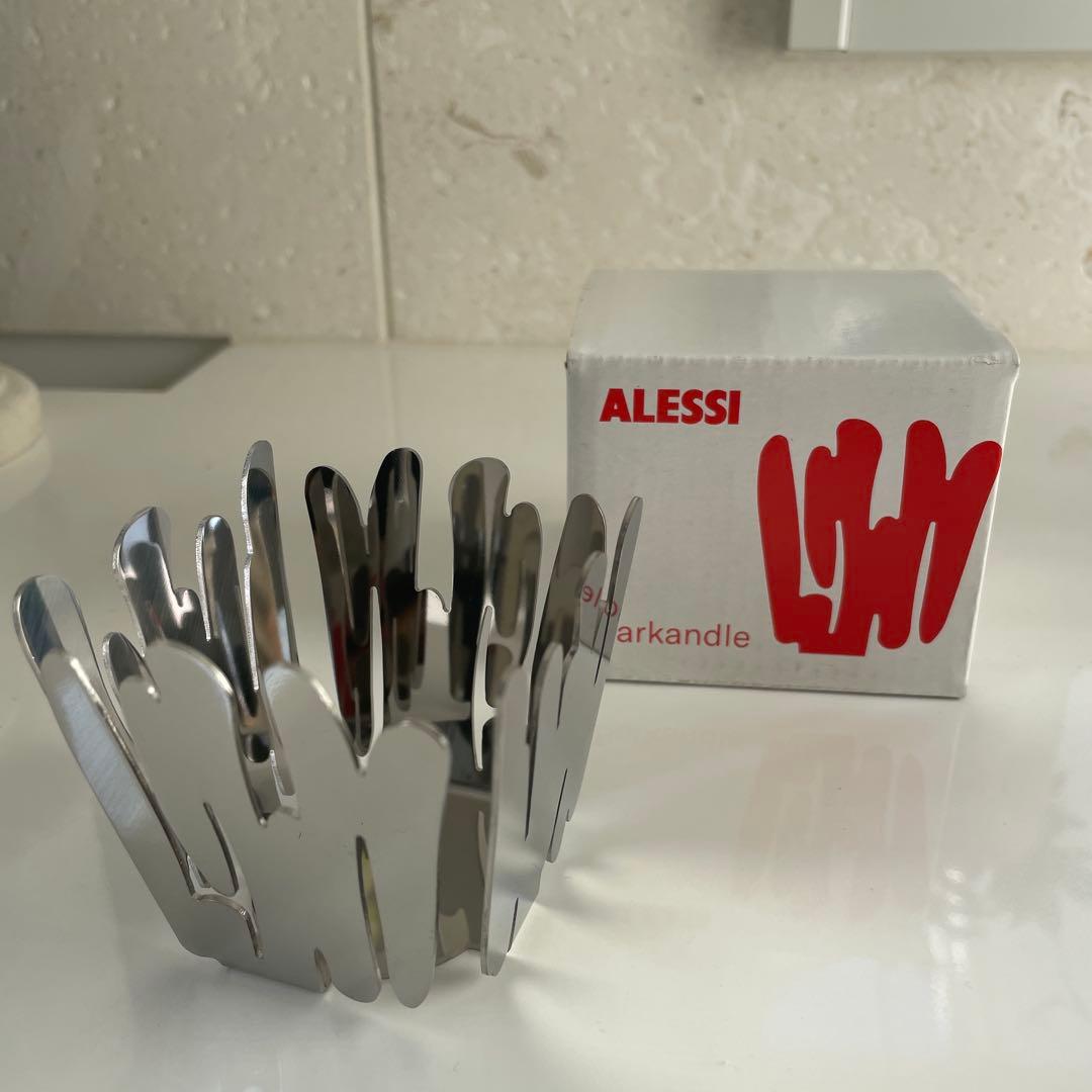 【美品/レア】ALESSI キャンドルホルダー　2022年製