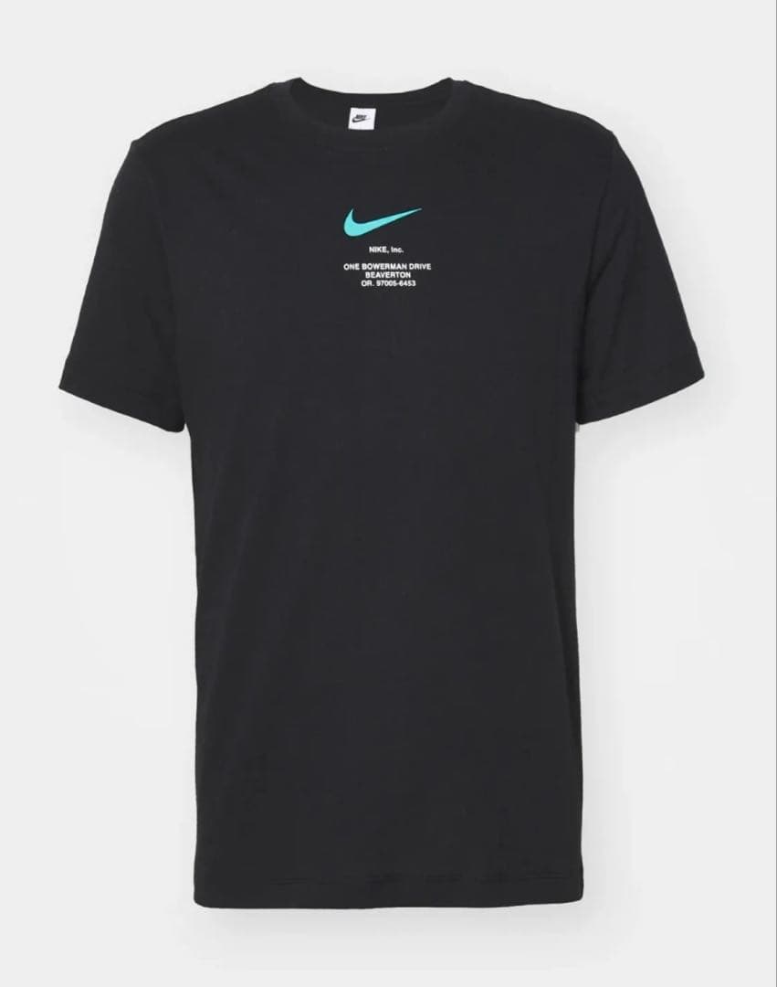 Nike Swoosh グラフィック ティファニーブルー Tシャツ ⑦