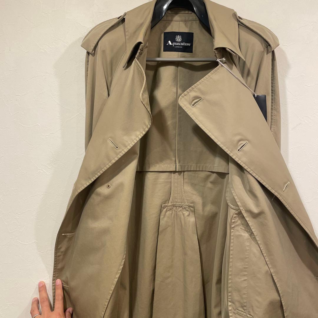 アクアスキュータム KINGSGATE CUSTOM トレンチコート
