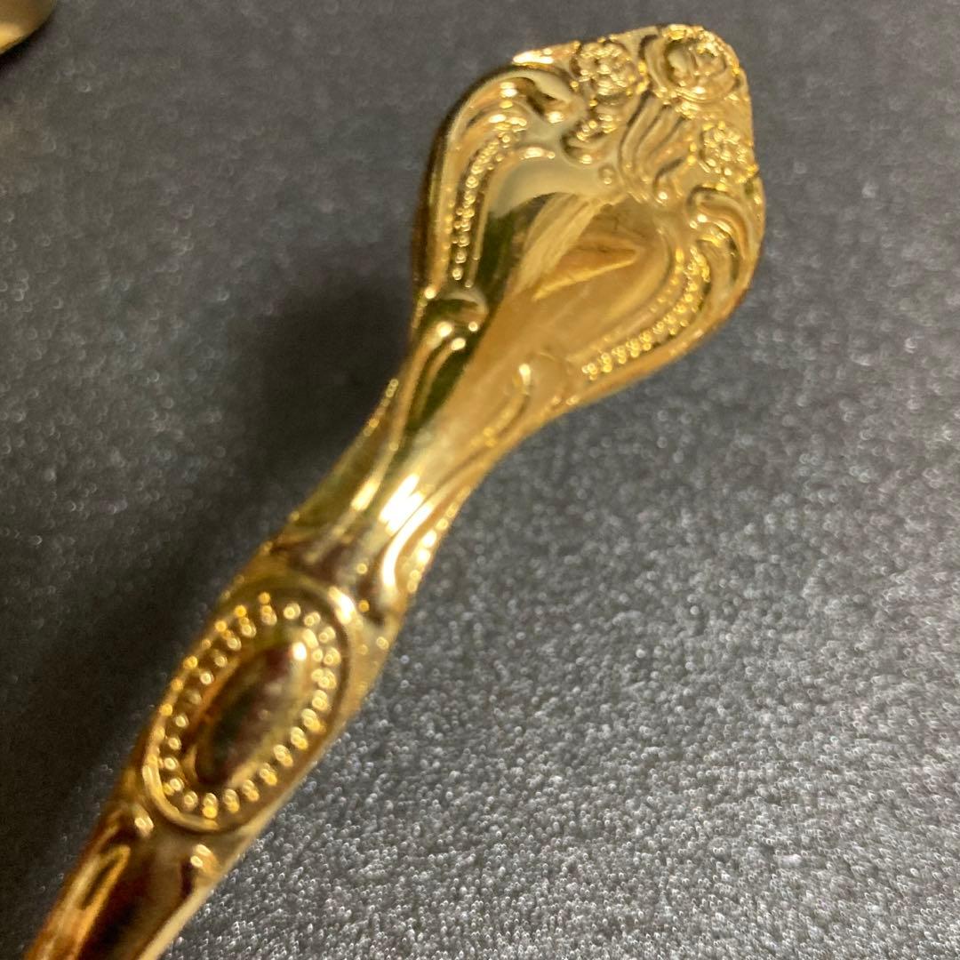 昭和レトロ 金仕上げ カトラリー 12ピース