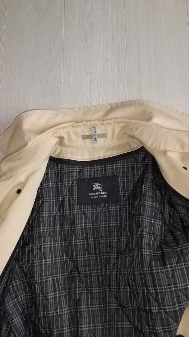 バーバリー　BURBERRY ブラックレーベル　トレンチコート