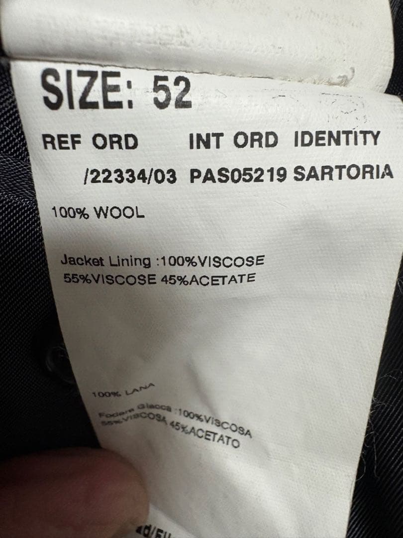 Gabriele Pasini グレー ダブルブレスト チェスターコート