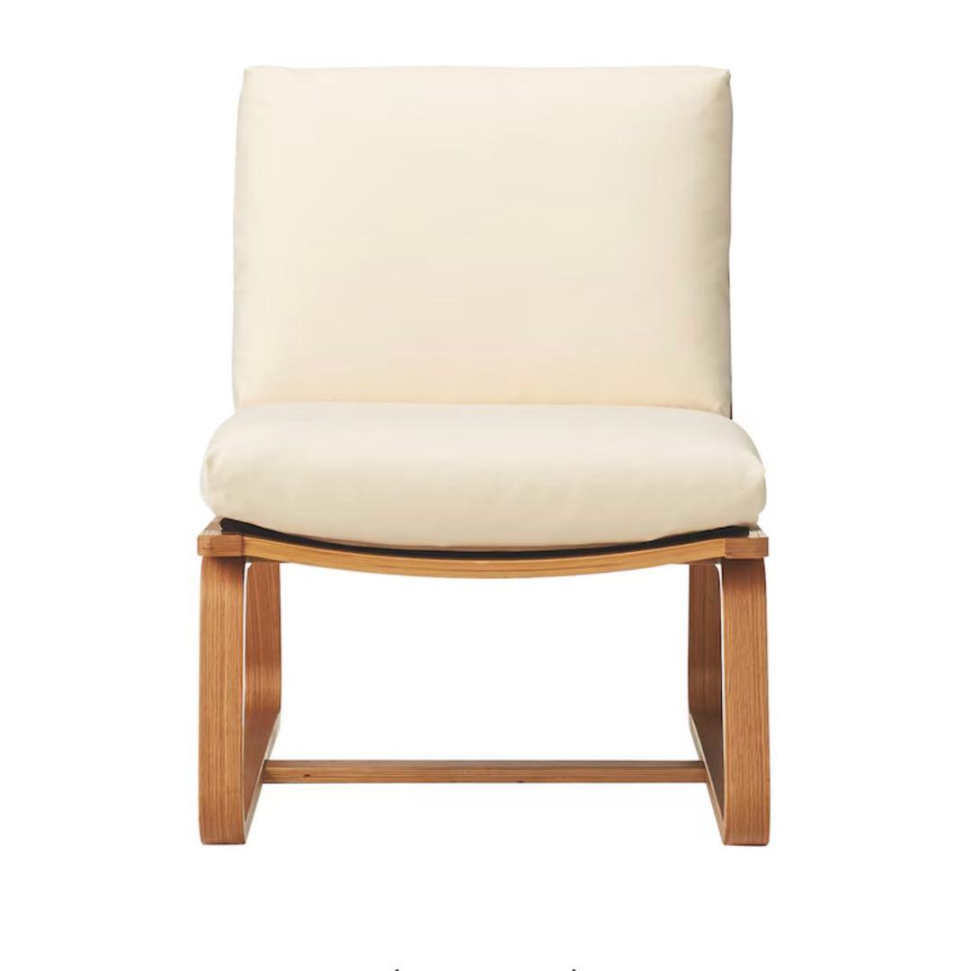 無印良品　リビングでもダイニングでもつかえるソファチェア