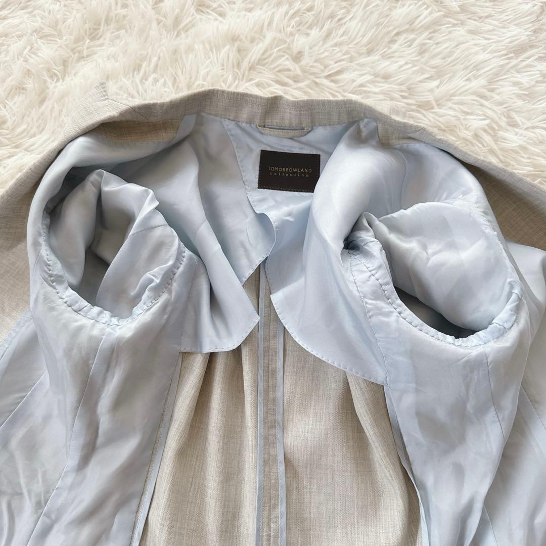 【トゥモローランド】ジャケット パンツ セットアップ イタリア　生地　36