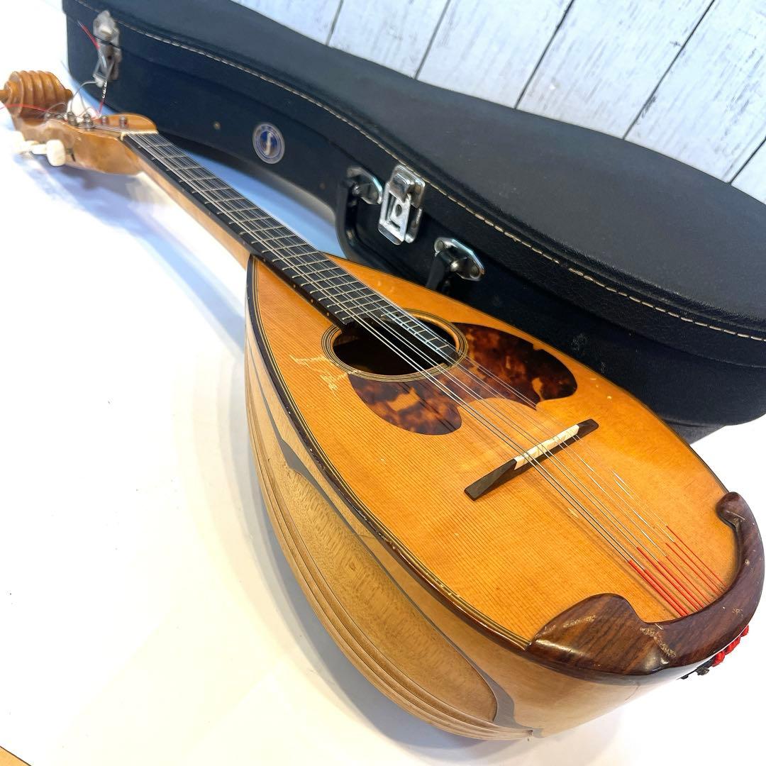 マンドリン SUZUKI NO.100 渦巻きヘッド　リブ彫り込み　スズキ