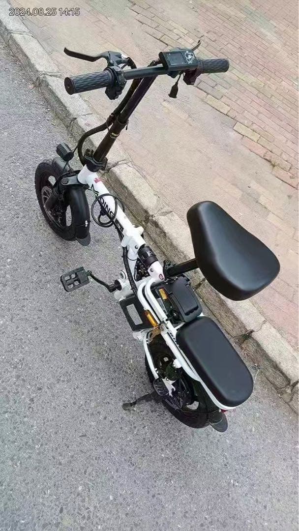 【工場直送・送料無料】電動自転車（ナンバープレート登録可能）15AH