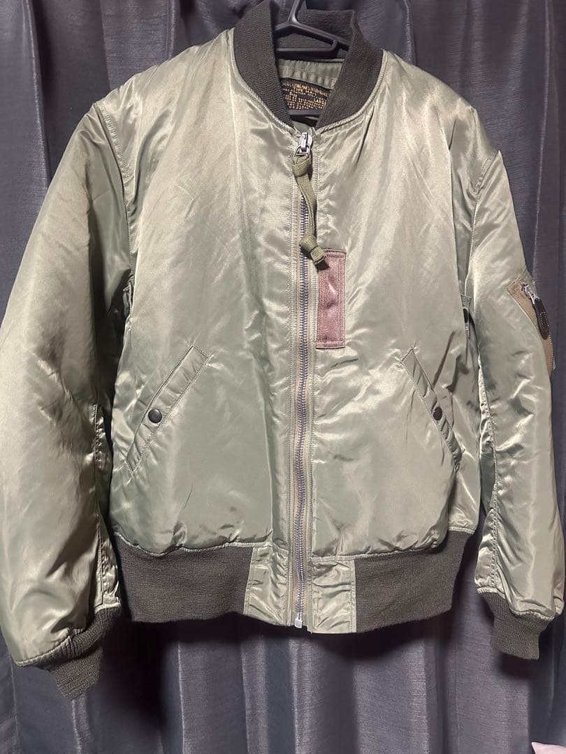 U.S. AIR FORCE MA-1ジャケット オリーブグリーン
