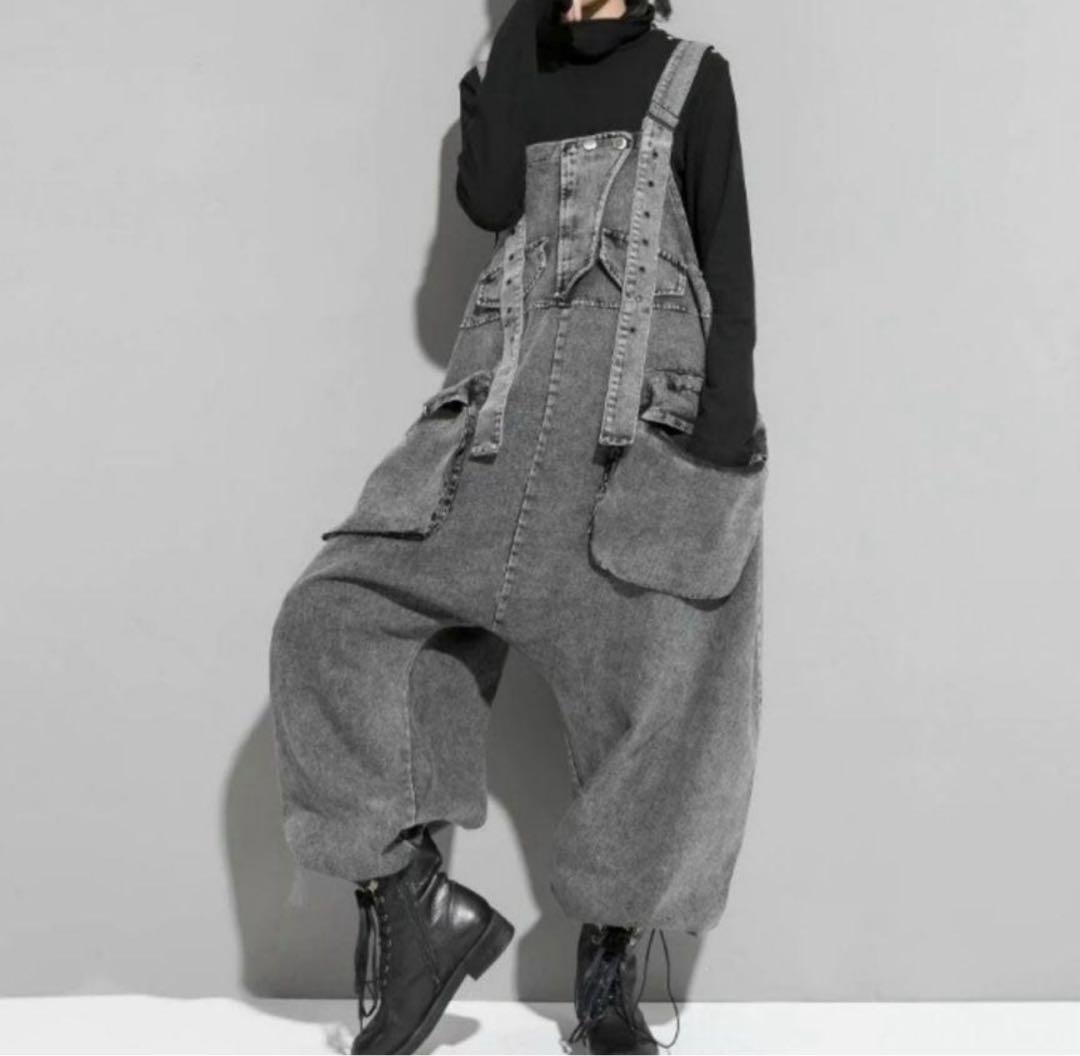 【Tommorch】denim jumping overall トゥモーチ