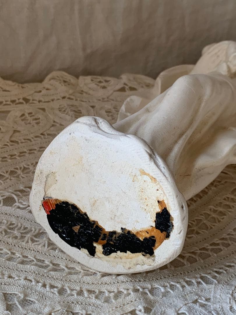 フランスアンティーク マリア像 聖母子像