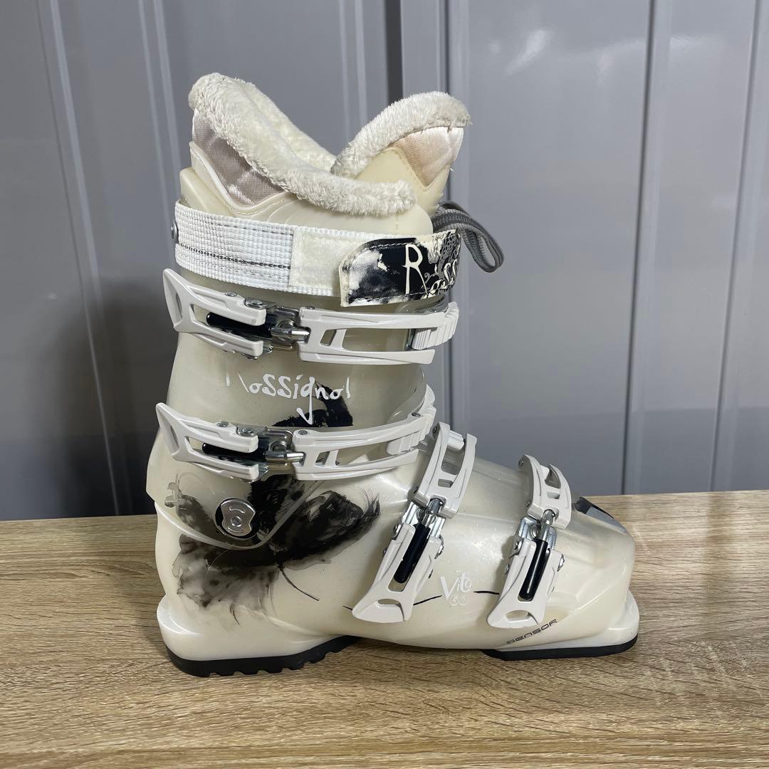 ATOMIC149cm ROSSIGNOL24.5cm スキーセット