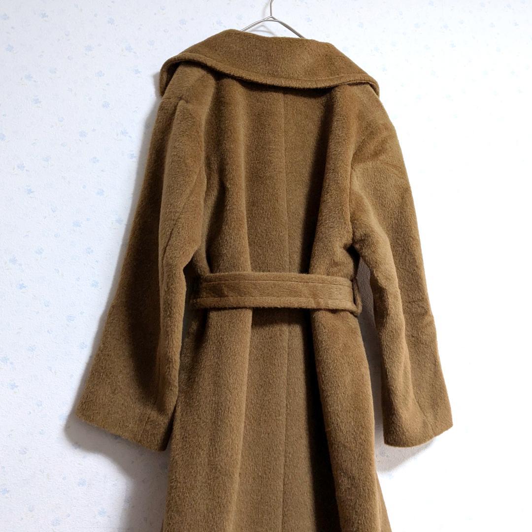 美品 IENA アルパカシャギーオーバーサイズコート