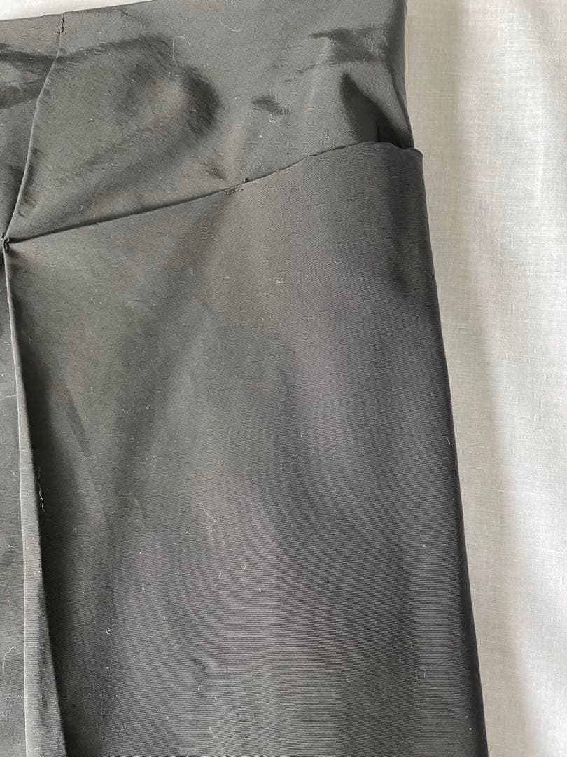 アンスリード　ワンショルダーオーバーワンピース　黒