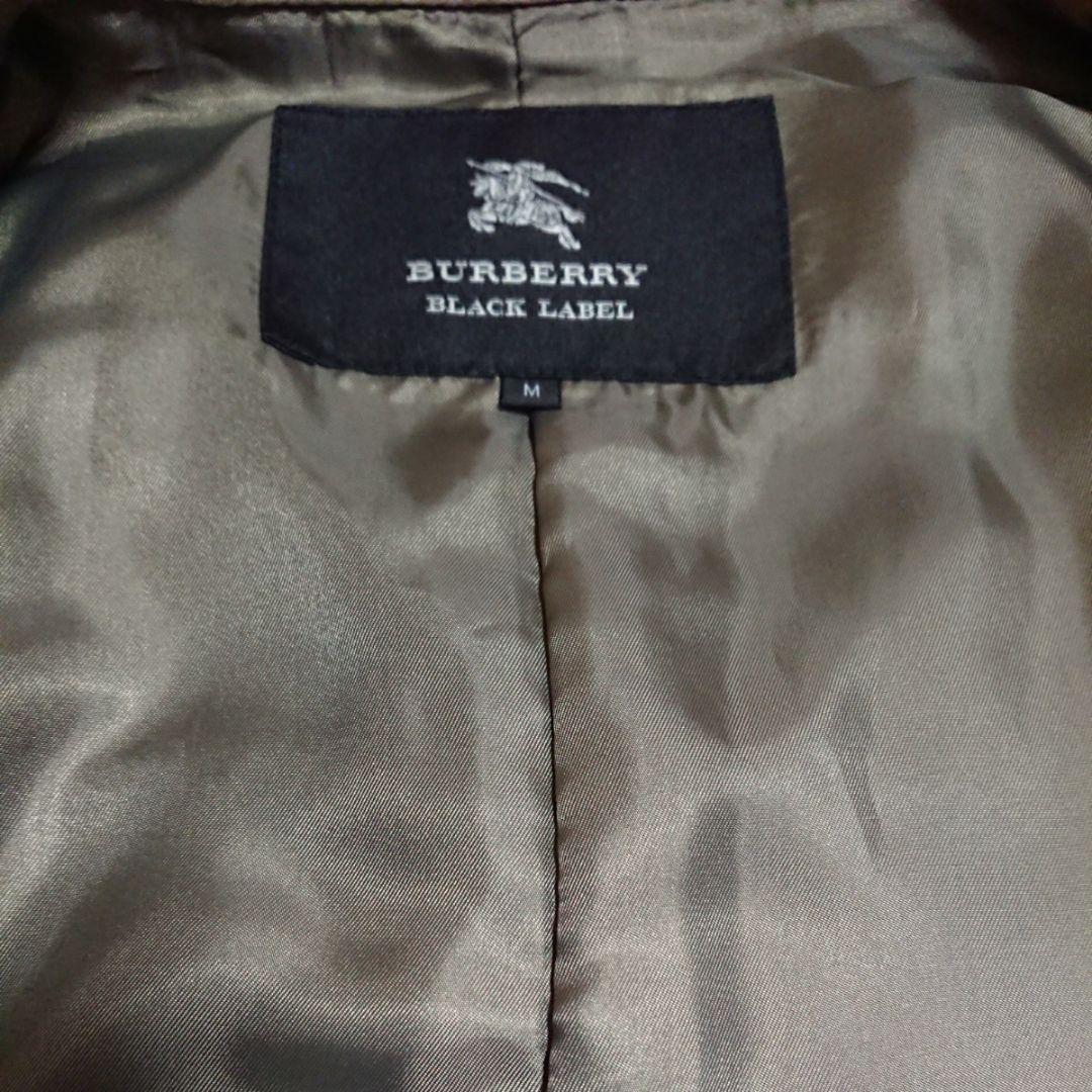 最終値下げ！超美品 試着のみ バーバリーブラックレーベル トレンチコート M