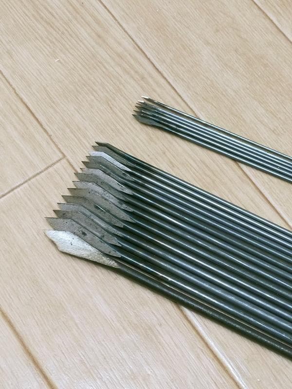 限定価格 和竿製作工具・竹節抜き2.5mmmm～12mm20本 限定仕様