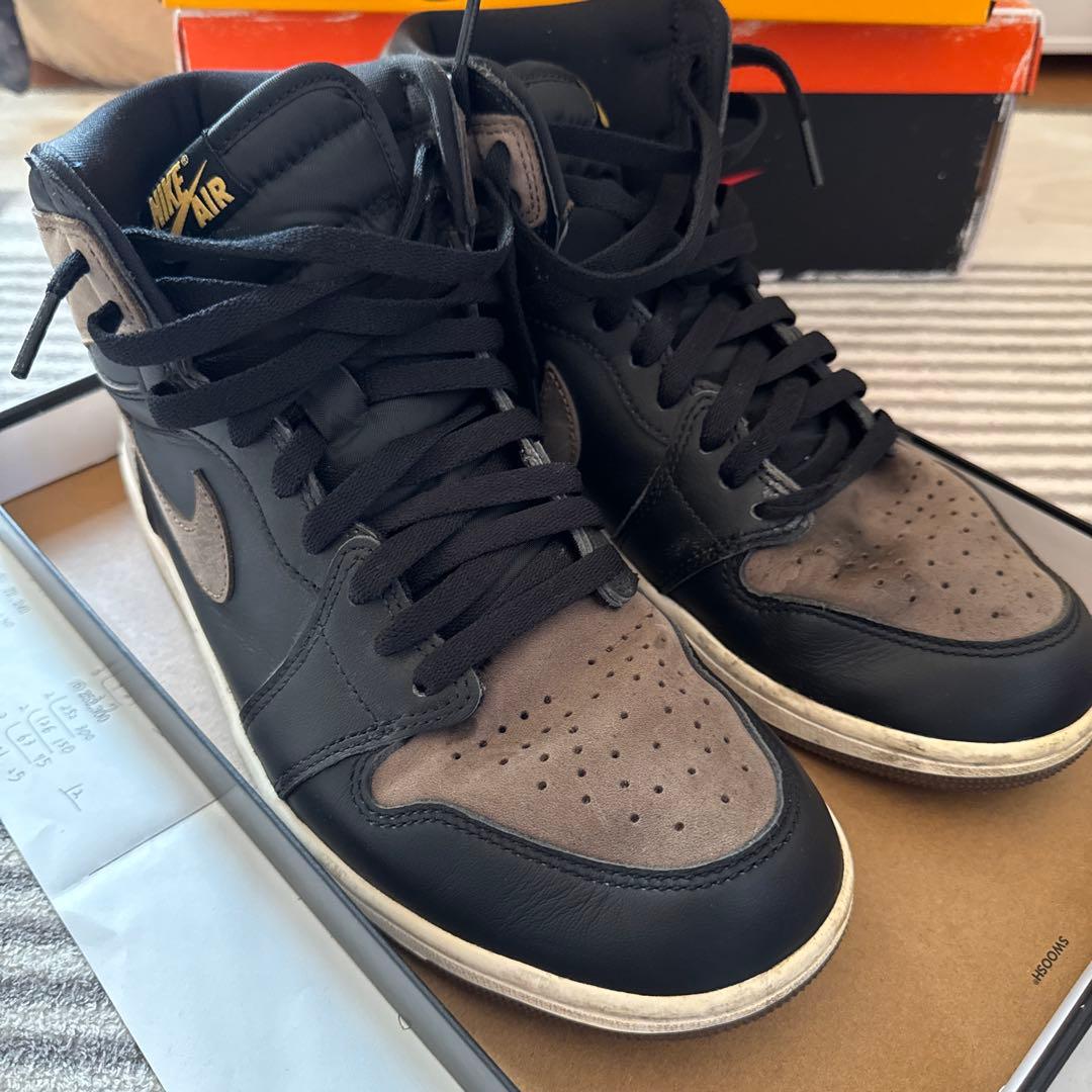 Nike Air Jordan ハイカットスニーカー ブラック/グレー