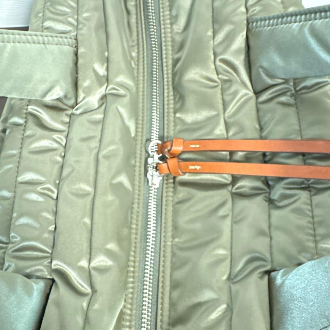 Vivienne Westwood アイダーダウン ボストンバッグ カーキ L