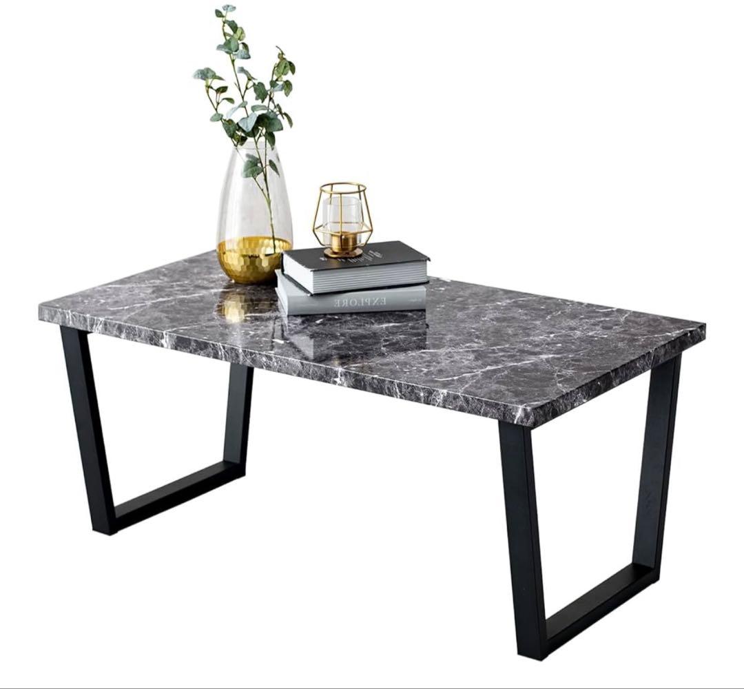 ブラック ローテーブル 幅90cm