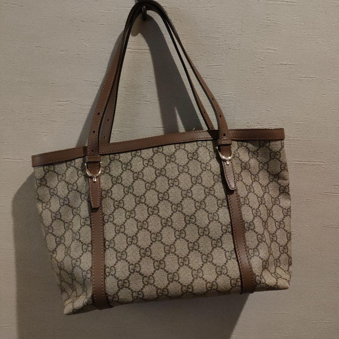 Gucci GGパターン トートバッグ ベージュ
