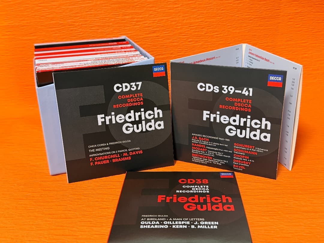 グルダ：DECCA録音全集（41CD＋Blu-ray Audio）BOXセット
