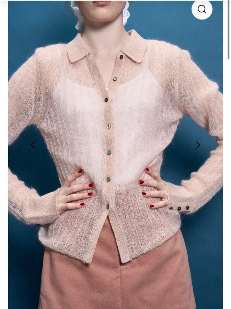 トップス THE TOE Tate Modern Knit Pink